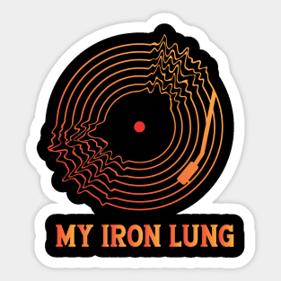 MY IRON LUNG (RADIOHEAD) Sticker